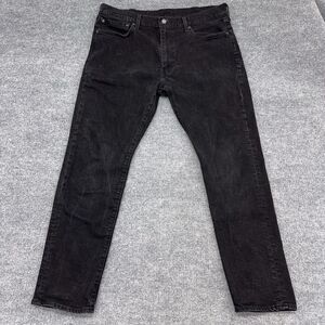 Levi's Premium Jeans Mens 38x30 Black 512 Slim Tapered Big E Modern Stretch